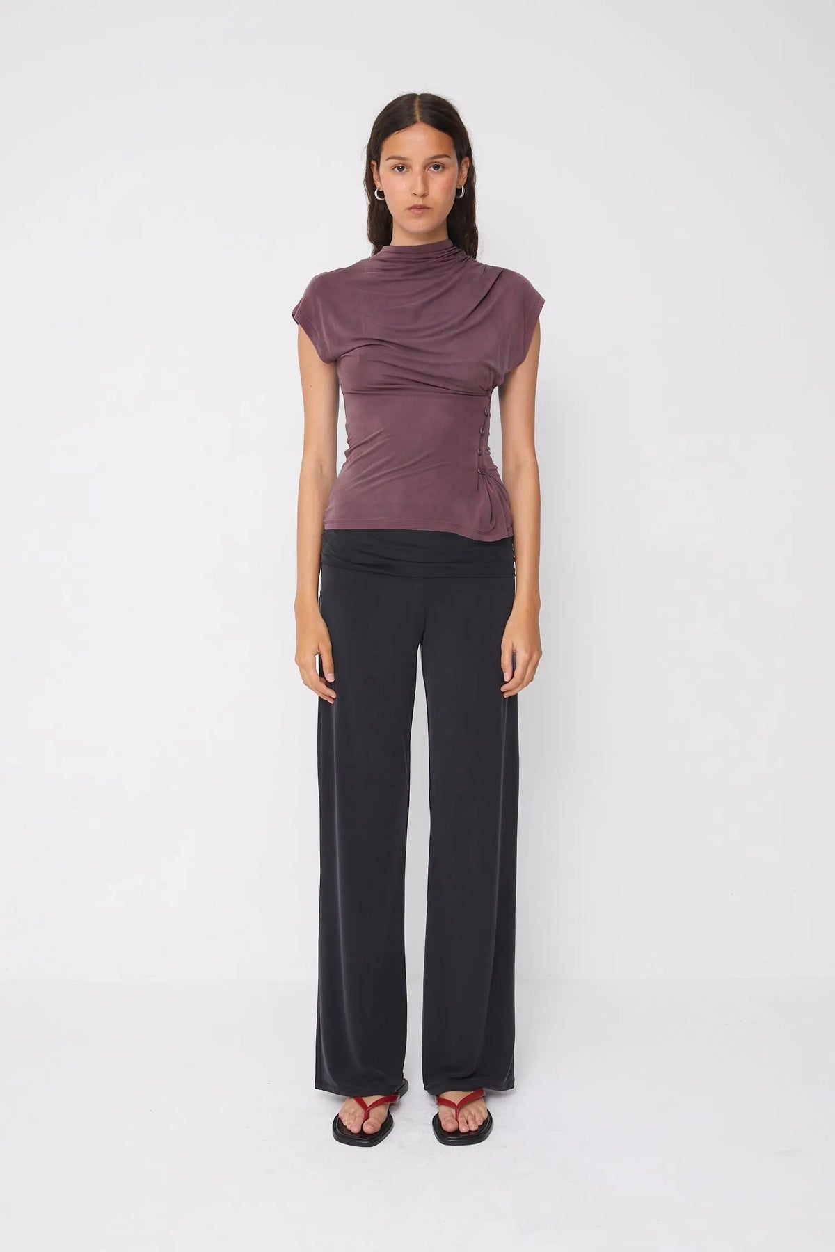 Top col montant drapé – Ceres Studio, photo 1