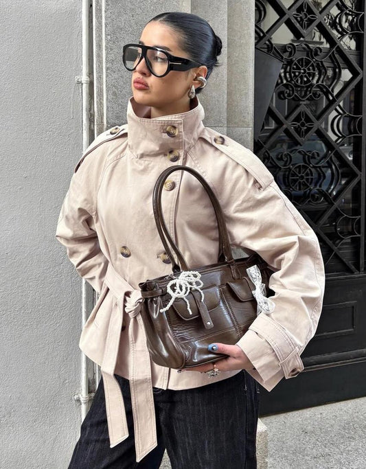 Ceres Studio | Trench coat col cheminée