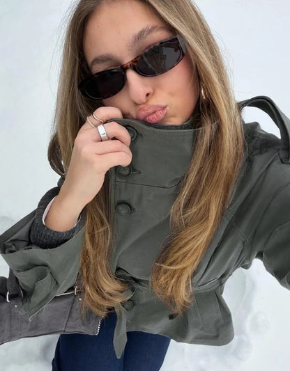 Ceres Studio | Trench coat col cheminée